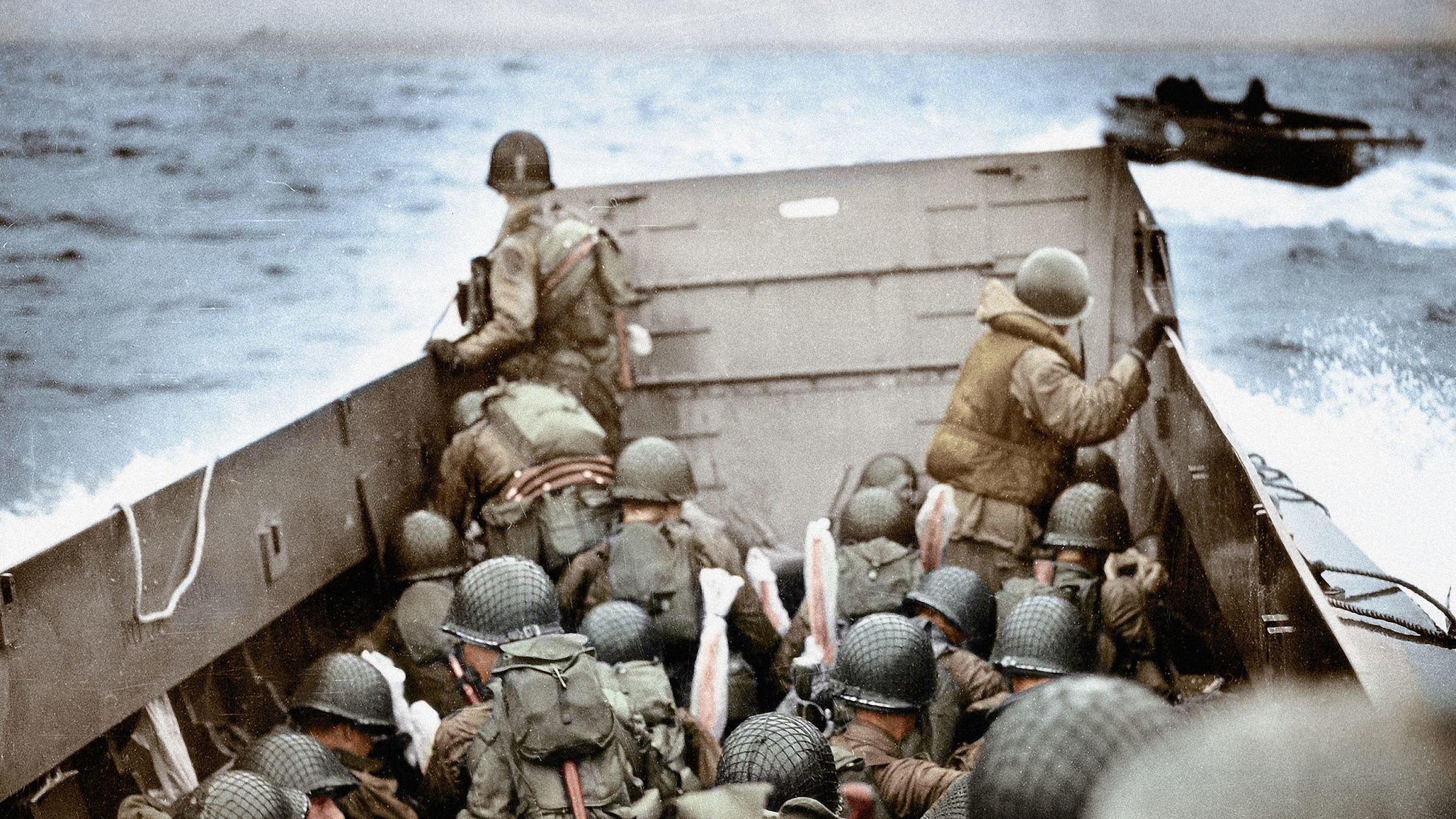 d-day colorized